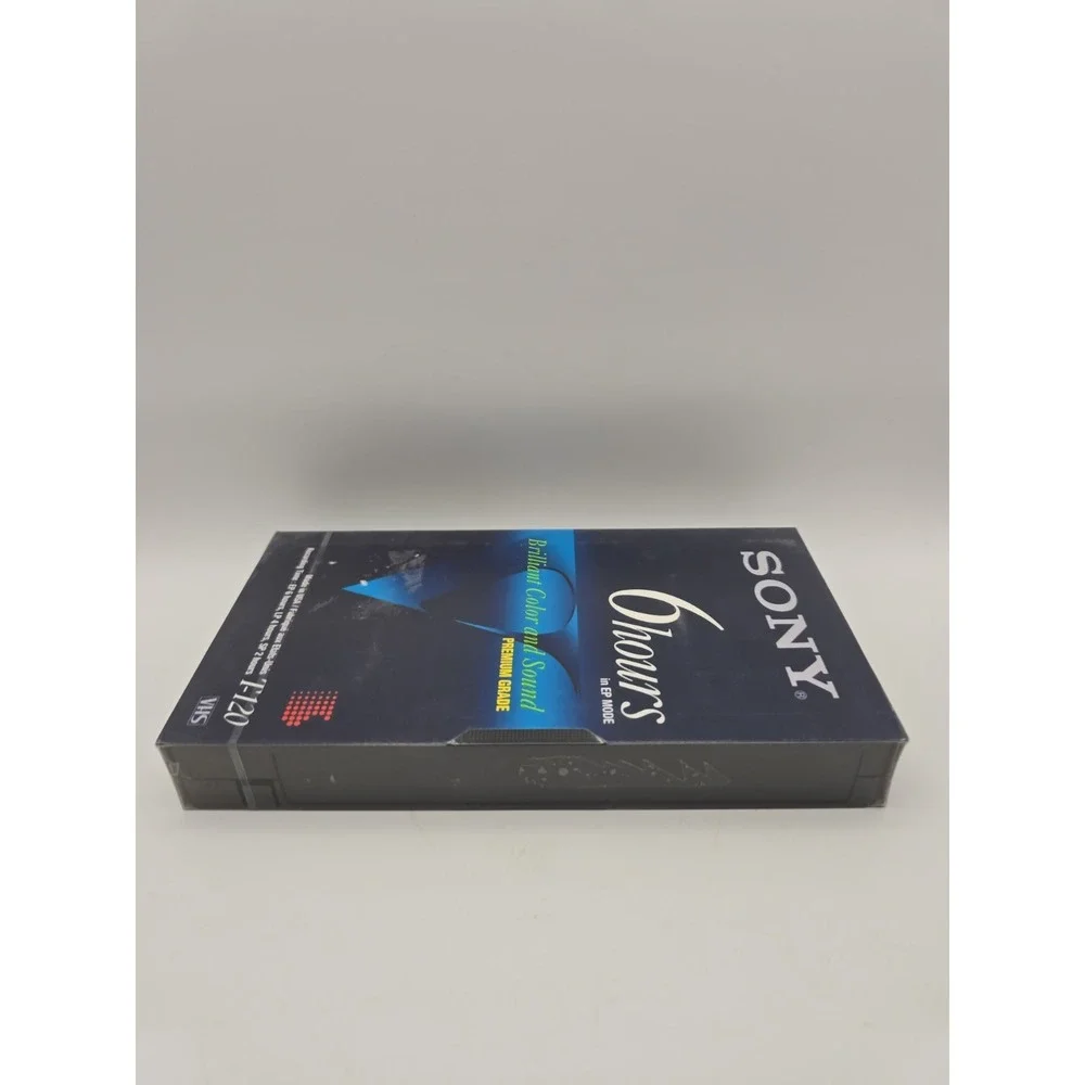 Sony T120VRH Premium Grade VHS Video Tapes